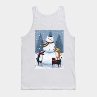 Making A Snowcat Tank Top